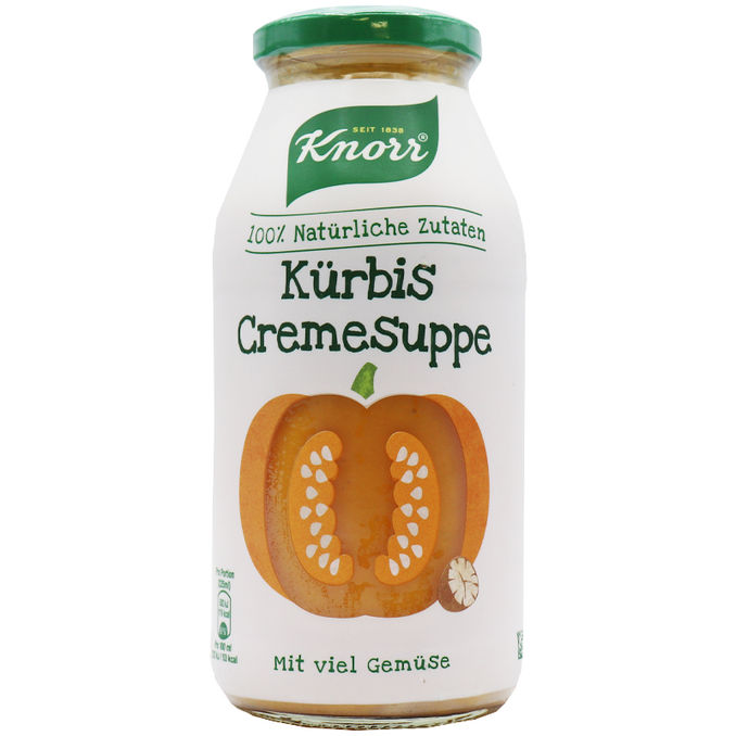 Knorr Kürbiscremesuppe im Glas